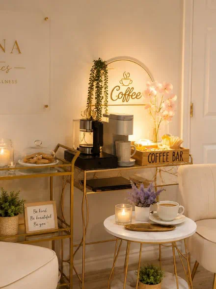 Coffee Area - Luana Esthetics